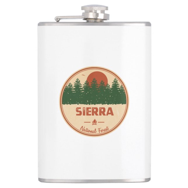 Sierra National Forest Flask (Front)