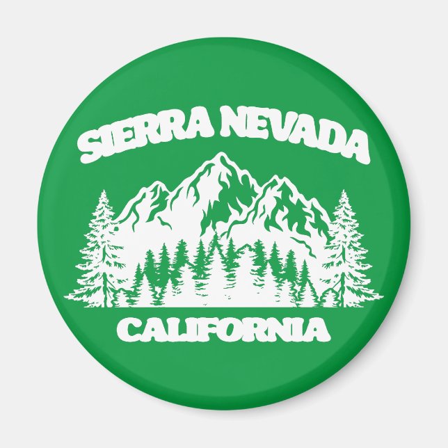 Sierra Nevada California Magnet (Front)