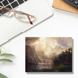 Sierra Nevada California Nature Vintage Art Office Paperweight