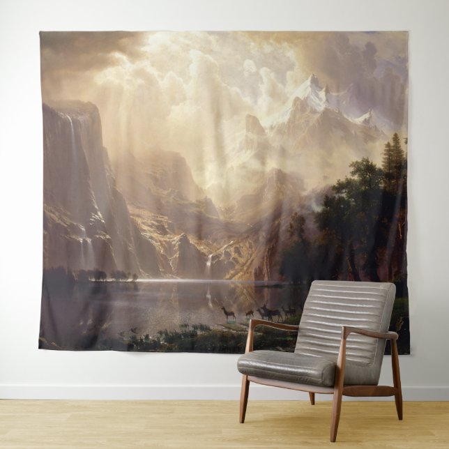Sierra Nevada Fine Art Museum Mural | Wall Tapestry (In Situ (Horizontal))