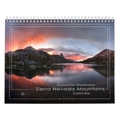 Sierra Nevada Mountains 2 _ Calendar