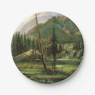 Sierra Nevada Mountains (American Woodland) Paper Plates