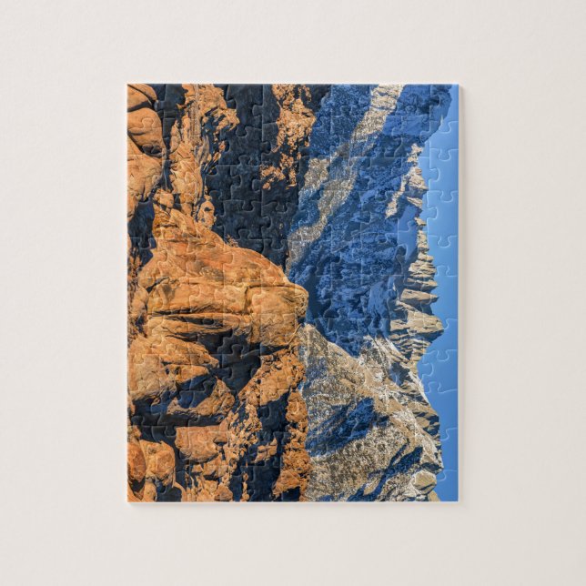 Sierra Nevada Mountains And Alabama Hills Sunrise Jigsaw Puzzle (Vertical)