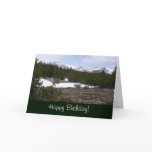 Sierra Nevada Mountains and Snow at Yosemite Card