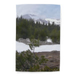 Sierra Nevada Mountains and Snow at Yosemite Garden Flag