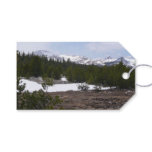 Sierra Nevada Mountains and Snow at Yosemite Gift Tags