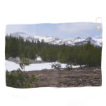 Sierra Nevada Mountains and Snow at Yosemite Golf Towel