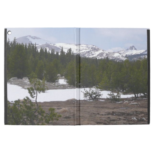Sierra Nevada Mountains and Snow at Yosemite iPad Pro 12.9" Case (Outside)