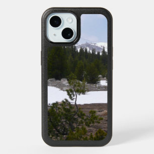 Sierra Nevada Mountains and Snow at Yosemite iPhone 15 Case