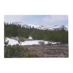 Sierra Nevada Mountains and Snow at Yosemite Placemat