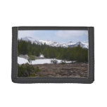Sierra Nevada Mountains and Snow at Yosemite Trifold Wallet