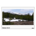 Sierra Nevada Mountains and Snow at Yosemite Wall Sticker