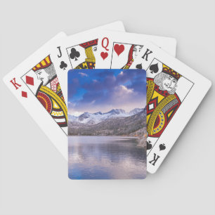 Sierra Nevada Mountains, Autumn, CA Poker Cards