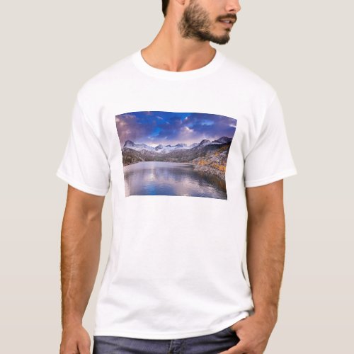 Sierra Nevada Mountains Autumn CA T_Shirt