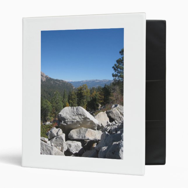 Sierra Nevada Mountains Binder (Front/Inside)
