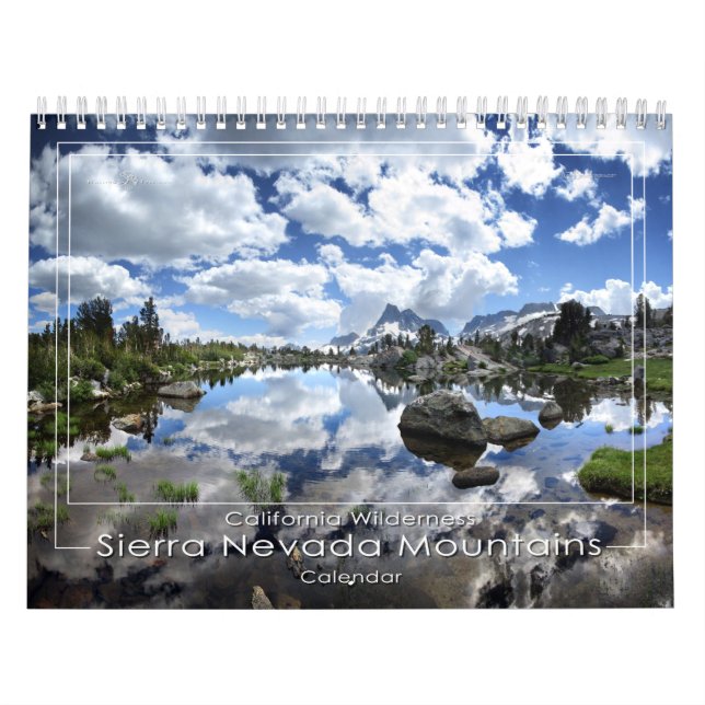 Sierra Nevada Mountains - Calendar (Cover)