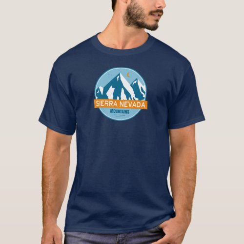 Sierra Nevada Mountains California T_Shirt