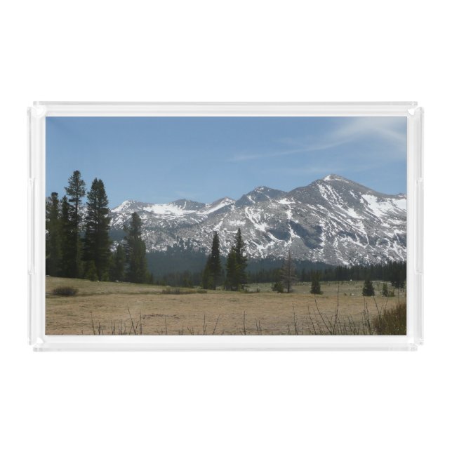 Sierra Nevada Mountains I from Yosemite Acrylic Tray (Front)