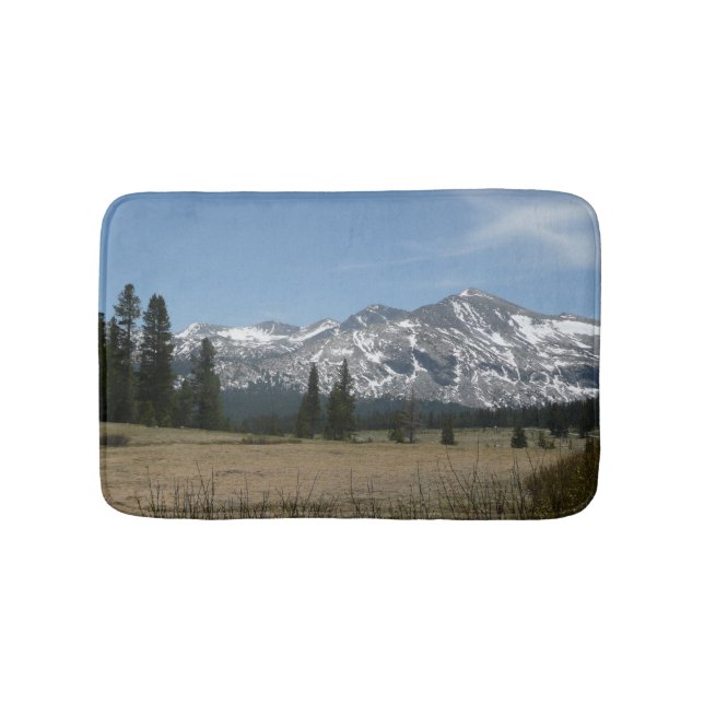 Sierra Nevada Mountains I from Yosemite Bath Mat (Front)