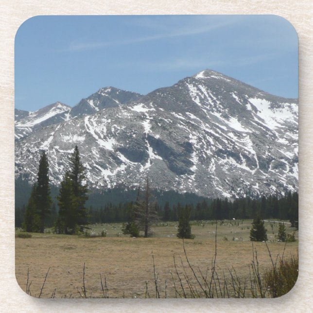 Sierra Nevada Mountains I from Yosemite Beverage Coaster (Front)