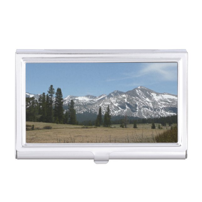 Sierra Nevada Mountains I from Yosemite Business Card Case (Front)
