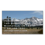 Sierra Nevada Mountains I from Yosemite Business Card Magnet