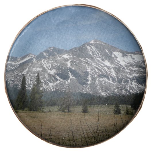 Sierra Nevada Mountains I from Yosemite Chocolate Covered Oreo (Front)