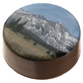 Sierra Nevada Mountains I from Yosemite Chocolate Covered Oreo (Angled)