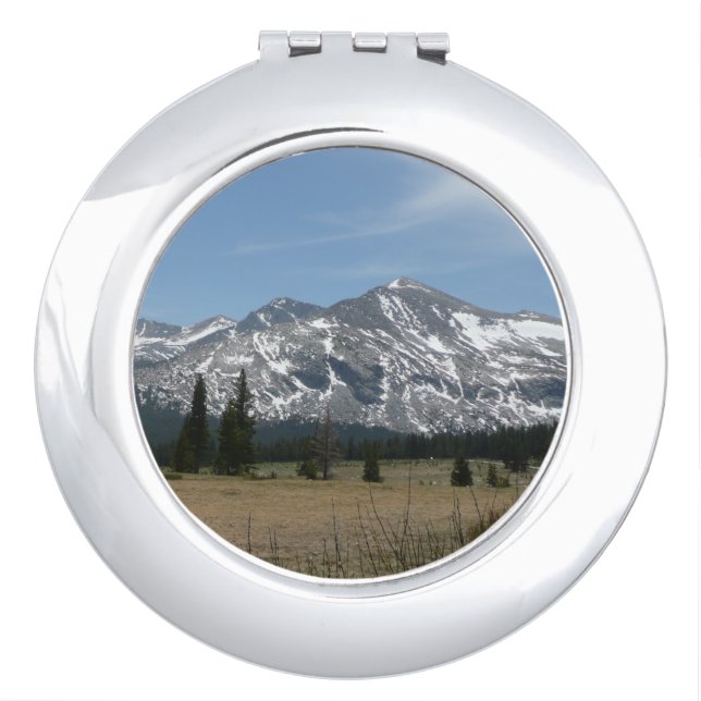 Sierra Nevada Mountains I from Yosemite Compact Mirror (Front)