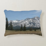 Sierra Nevada Mountains I from Yosemite Decorative Pillow