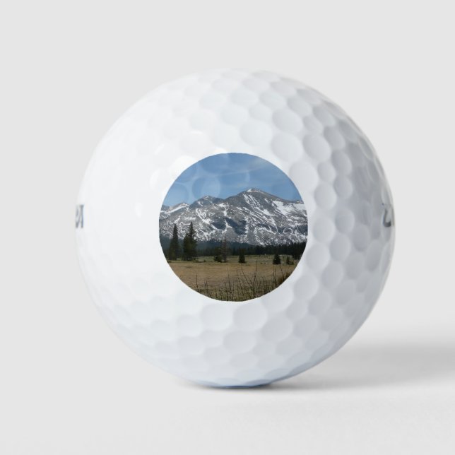 Sierra Nevada Mountains I from Yosemite Golf Balls (Front)