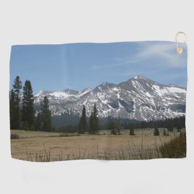 Sierra Nevada Mountains I from Yosemite Golf Towel (Horizontal)