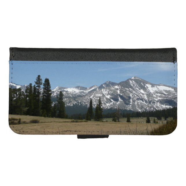 Sierra Nevada Mountains I from Yosemite iPhone Wallet Case (Front (Horizontal))