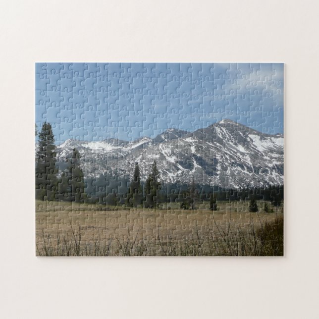Sierra Nevada Mountains I from Yosemite Jigsaw Puzzle (Horizontal)