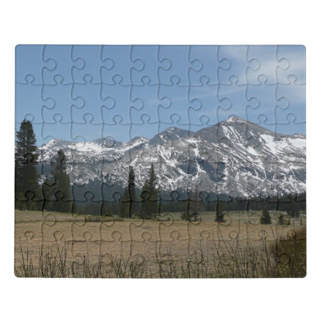 Sierra Nevada Mountains I from Yosemite Jigsaw Puzzle (Puzzle Horizontal)