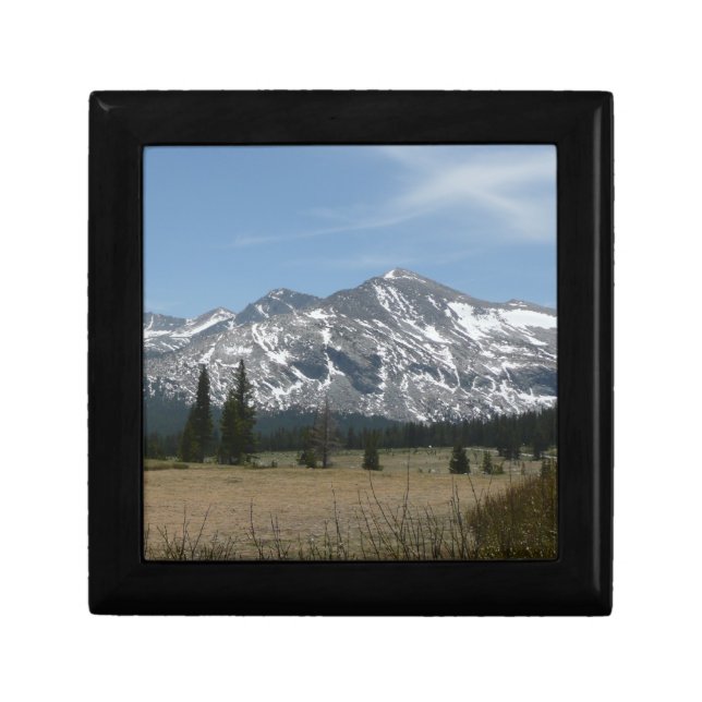 Sierra Nevada Mountains I from Yosemite Keepsake Box (Front)
