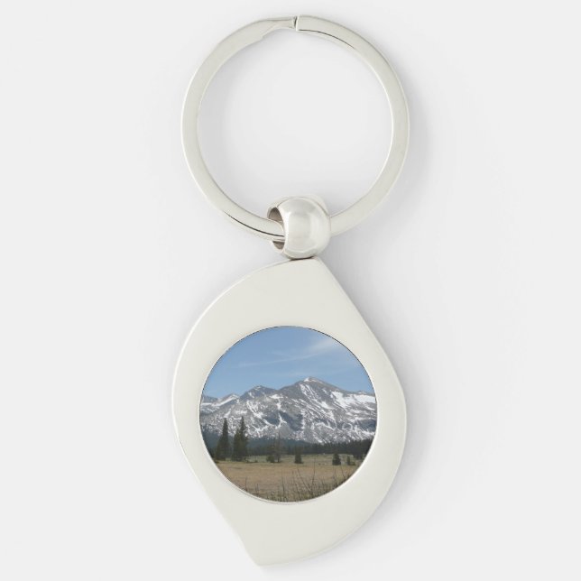 Sierra Nevada Mountains I from Yosemite Keychain (Front)