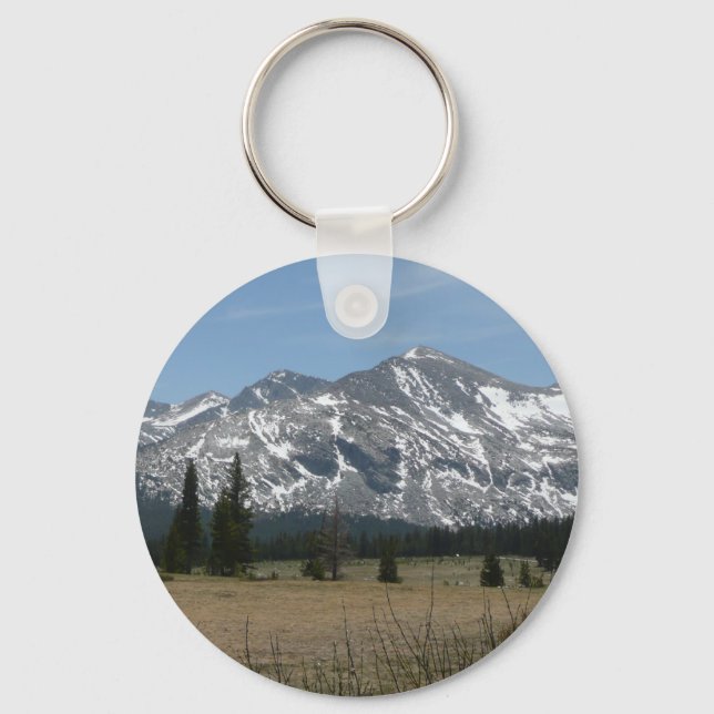 Sierra Nevada Mountains I from Yosemite Keychain (Front)