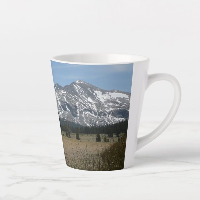 Sierra Nevada Mountains I from Yosemite Latte Mug (Right)