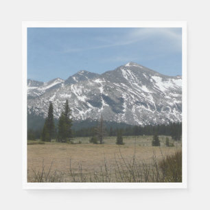 Sierra Nevada Mountains I from Yosemite Napkins