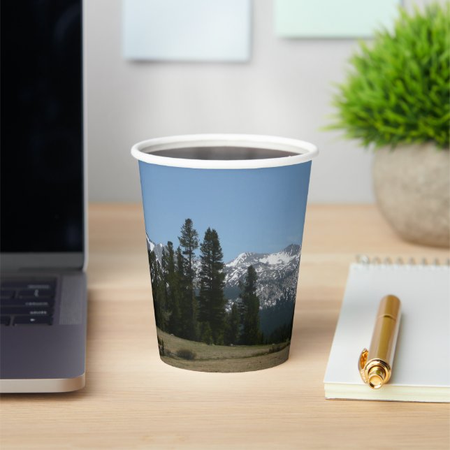 Sierra Nevada Mountains I from Yosemite Paper Cups (Insitu)
