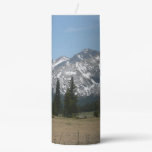Sierra Nevada Mountains I from Yosemite Pillar Candle