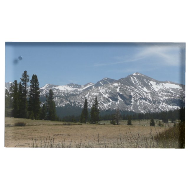 Sierra Nevada Mountains I from Yosemite Place Card Holder (Front)