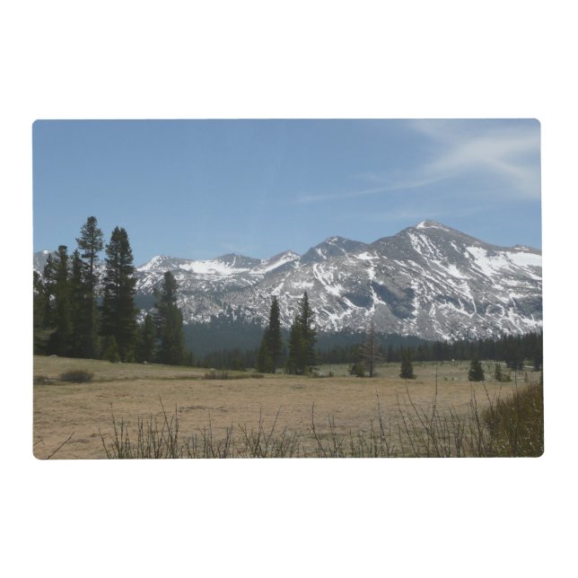 Sierra Nevada Mountains I from Yosemite Placemat (Front)