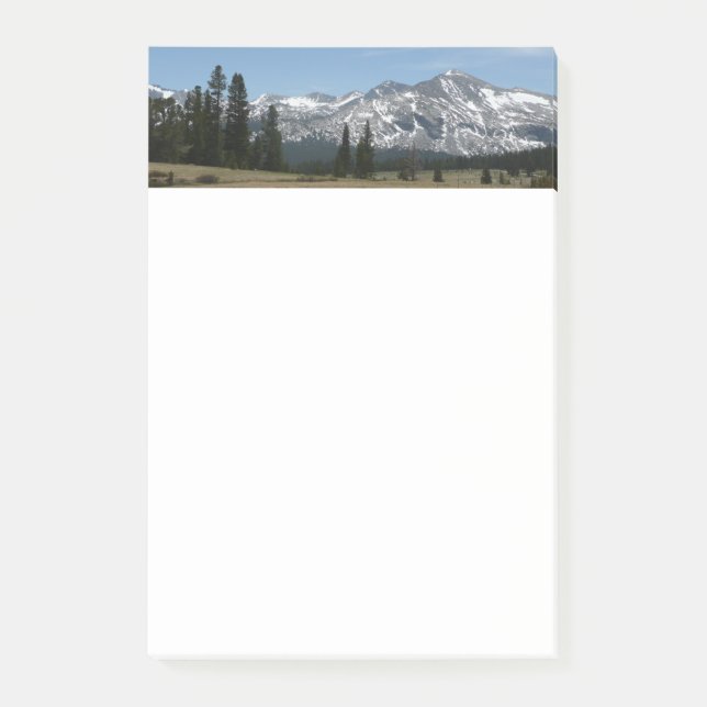 Sierra Nevada Mountains I from Yosemite Post-it Notes (Front)