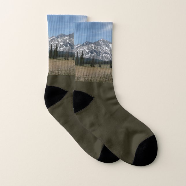 Sierra Nevada Mountains I from Yosemite Socks (Pair)