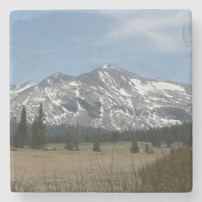 Sierra Nevada Mountains I from Yosemite Stone Coaster (Front)