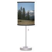 Sierra Nevada Mountains I from Yosemite Table Lamp (Left)