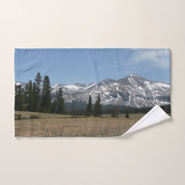 Sierra Nevada Mountains I Hand Towel (Hand Towel)