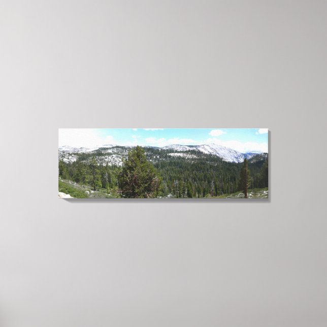 Sierra Nevada Mountains II from Yosemite Canvas Print (Front)